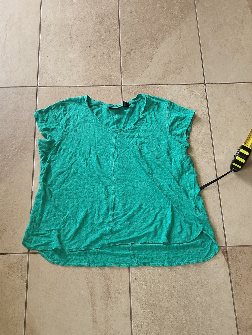 EUC 100% Linen T Shirt XL